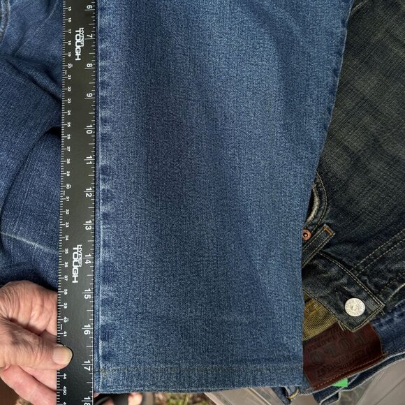 Lauren Jeans Co. Ralph Lauren Capri Jeans Womens Sz 8 Blue Denim Hi Rise Stretch - Picture 10 of 12